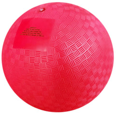 AppleRound dodgeball with pump for quick inflation before games.
