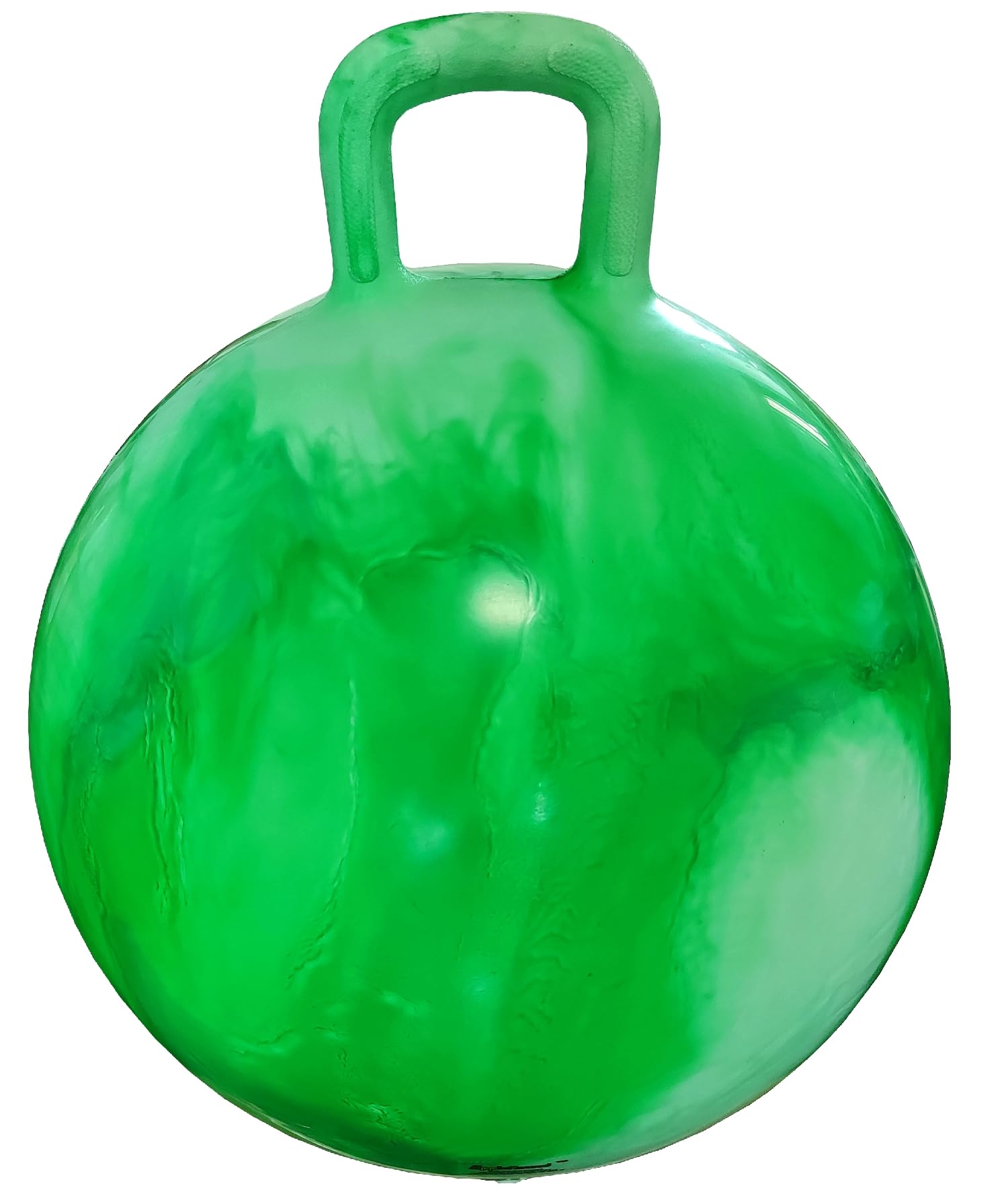 AppleRound Hippity Hoppity Hop Ball with green cloud design and 20-inch diameter for kids, ideal for active play