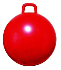 AppleRound Space Hopper Ball 22in inflating with the included pump for quick setup
