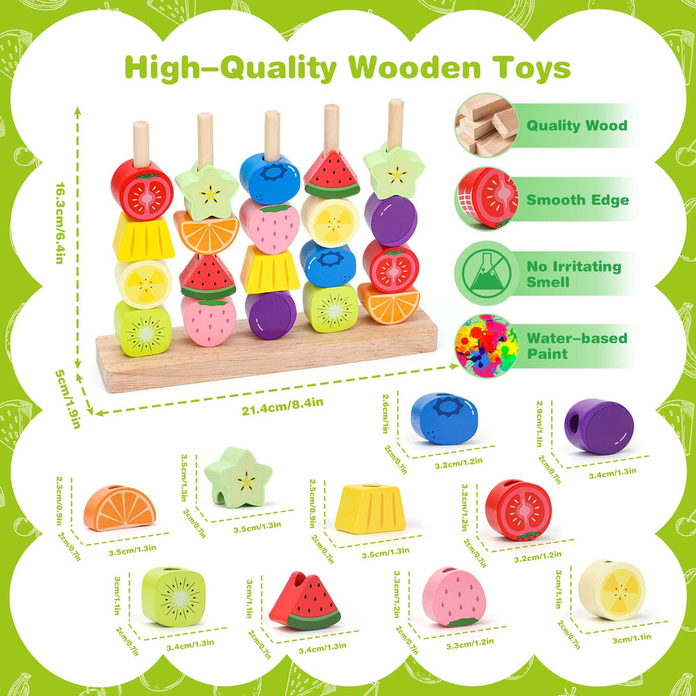 Designed for ages 2-5, developing sequencing and motor skills.