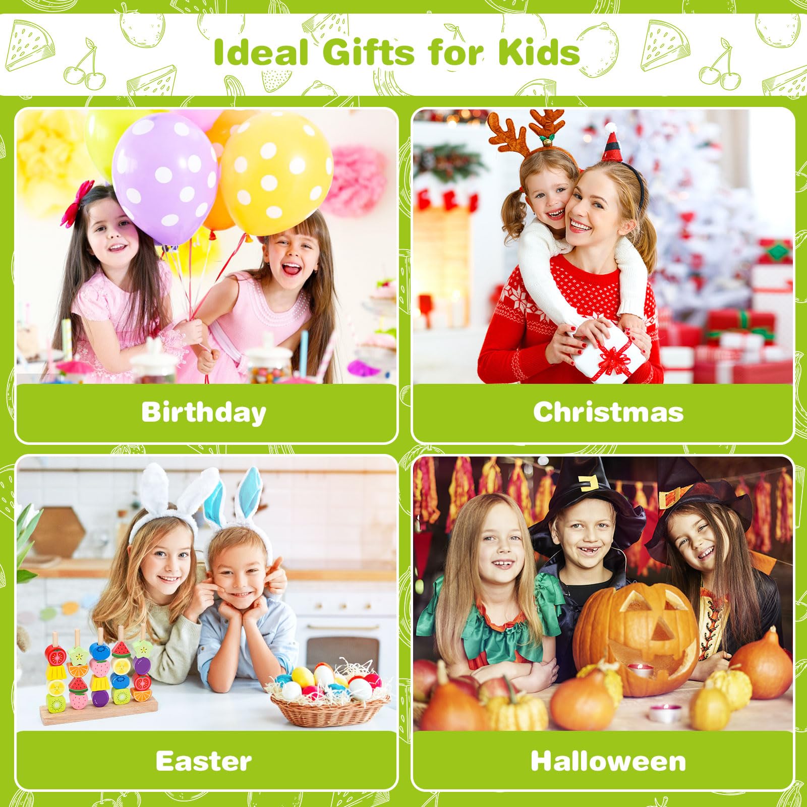 Perfect gift for birthdays or holidays in a colorful box.