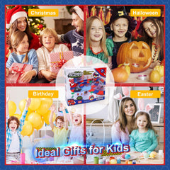Appoft Spider Hero gift box presents a ready-to-play set for young racers.