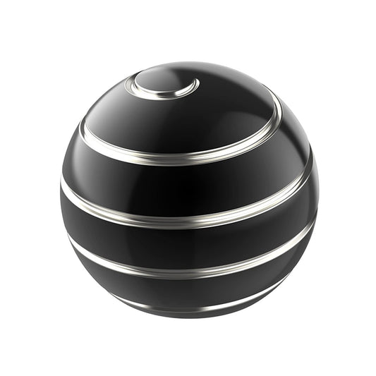 Apqdw autism sensory fidget toy 2.17-inch desk ball in black enhances focus and calm.