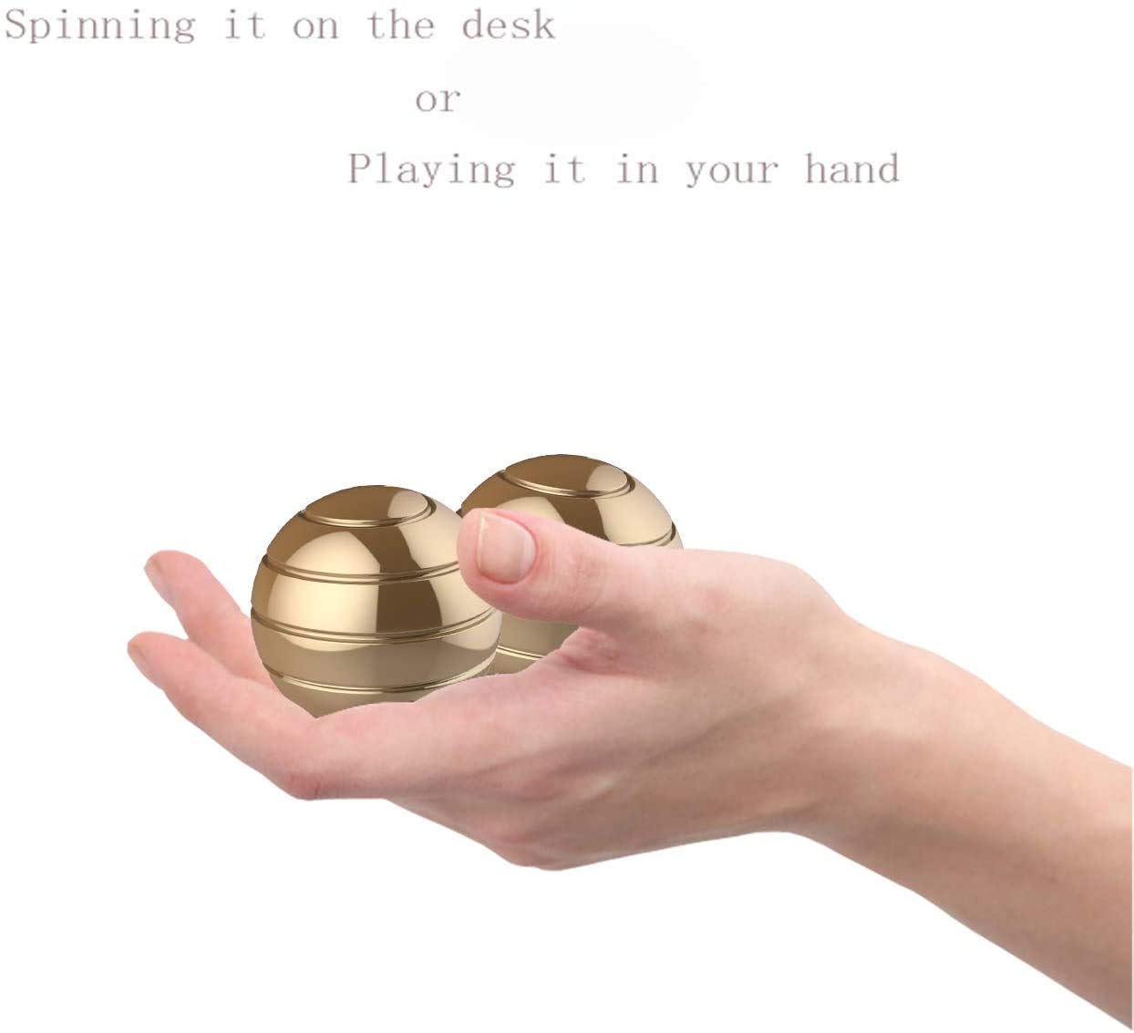 Apqdw executive desk toy in gold adds modern flair to workspace