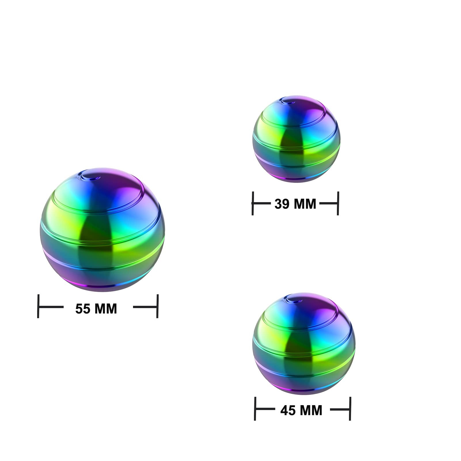 Apqdw kinetic desk ball 1-77-inch compact option for portable focus sessions.