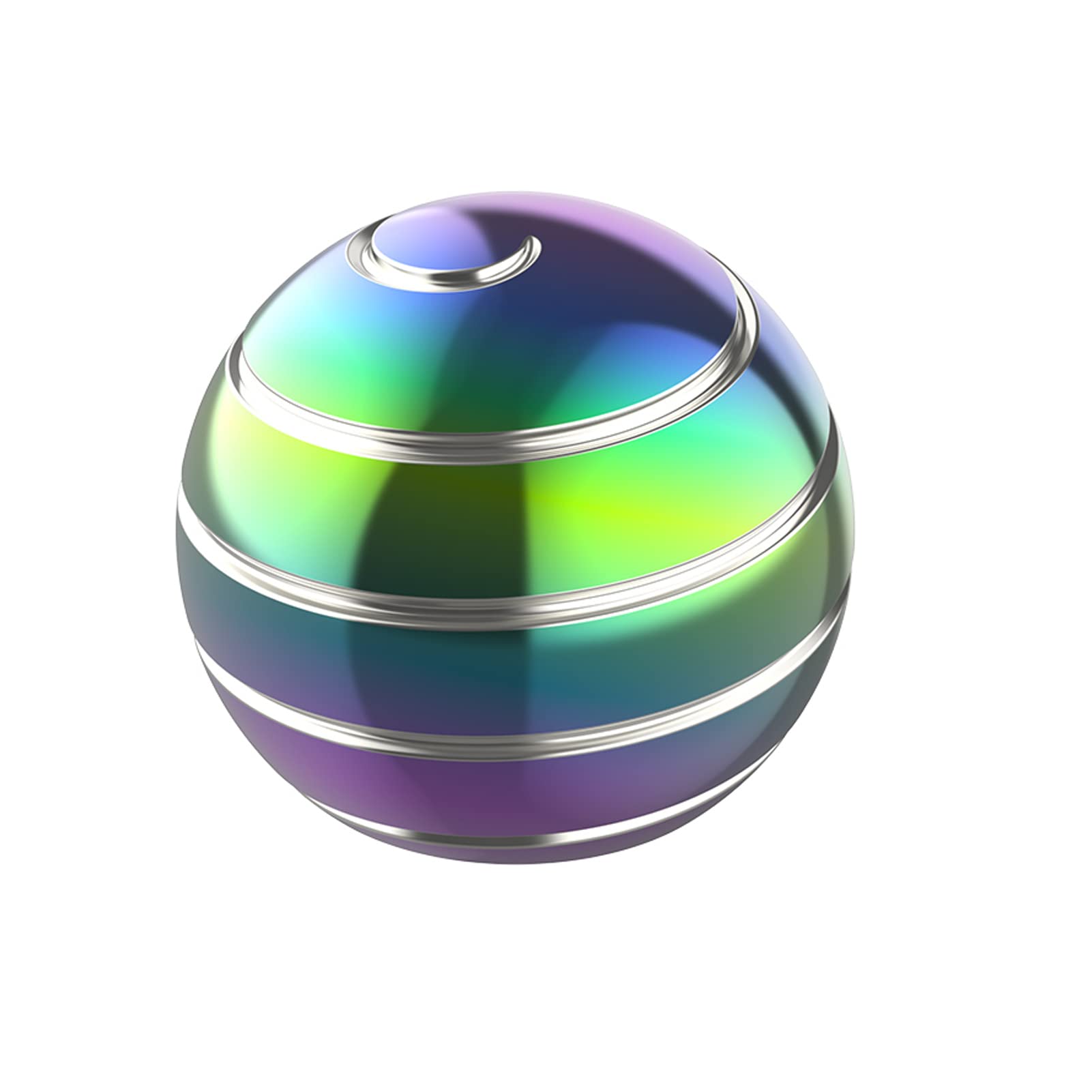 Apqdw kinetic desk toy 2.17-inch ball spinning for focus and stress relief at work.