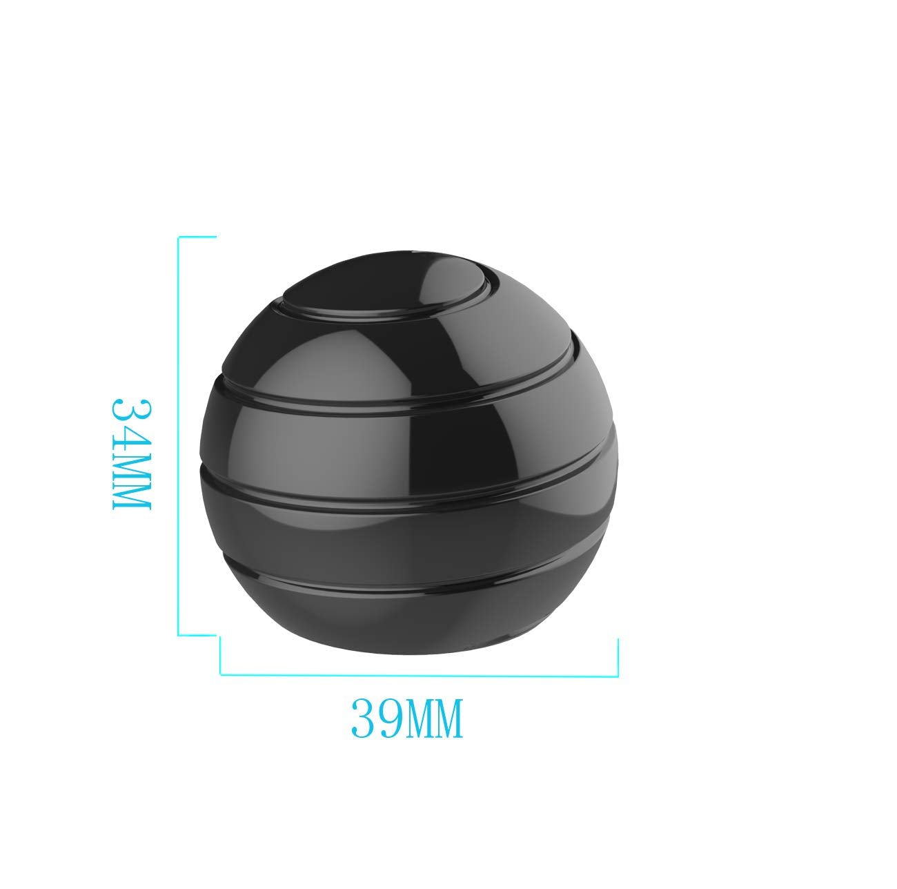 Apqdw spinning ball in hand demonstrating portable calm during work.
