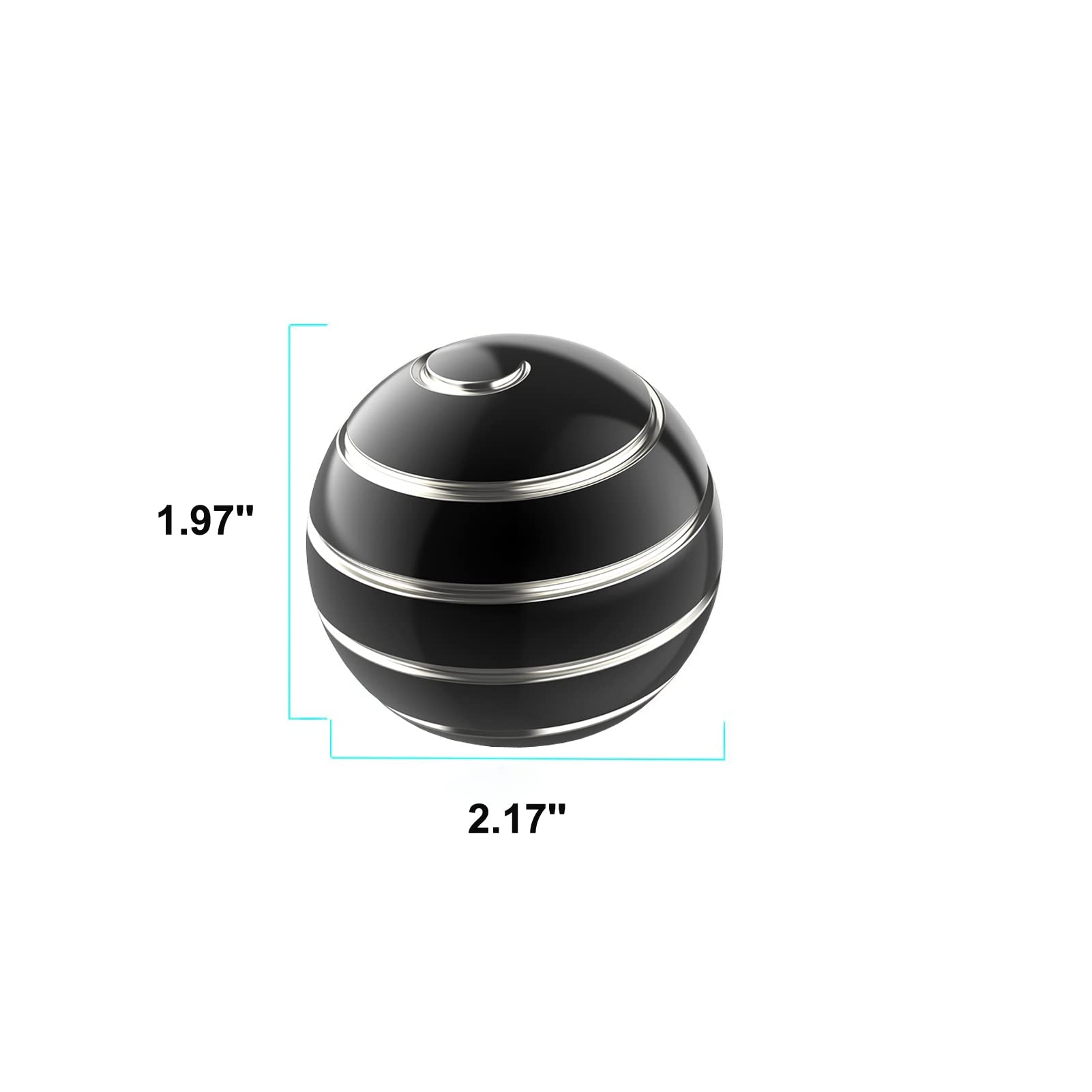 Apqdw kinetic desk toy rotation promotes steady hand engagement during work.