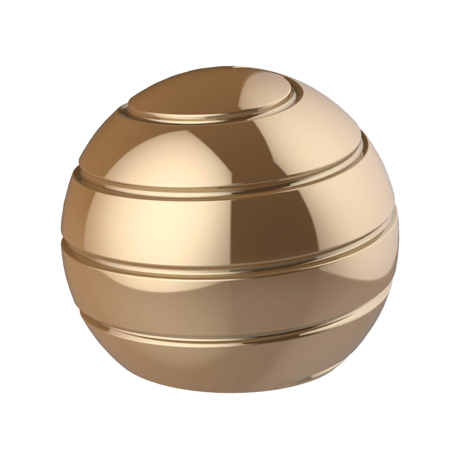 Apqdw spinning desk ball close-up showing optical illusion for focus on work