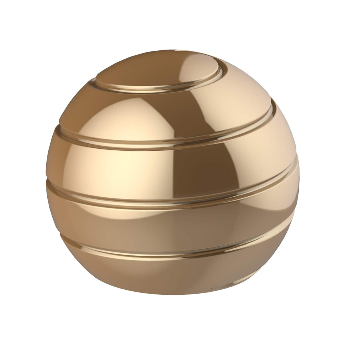 Apqdw spinning desk ball close-up showing optical illusion for focus on work