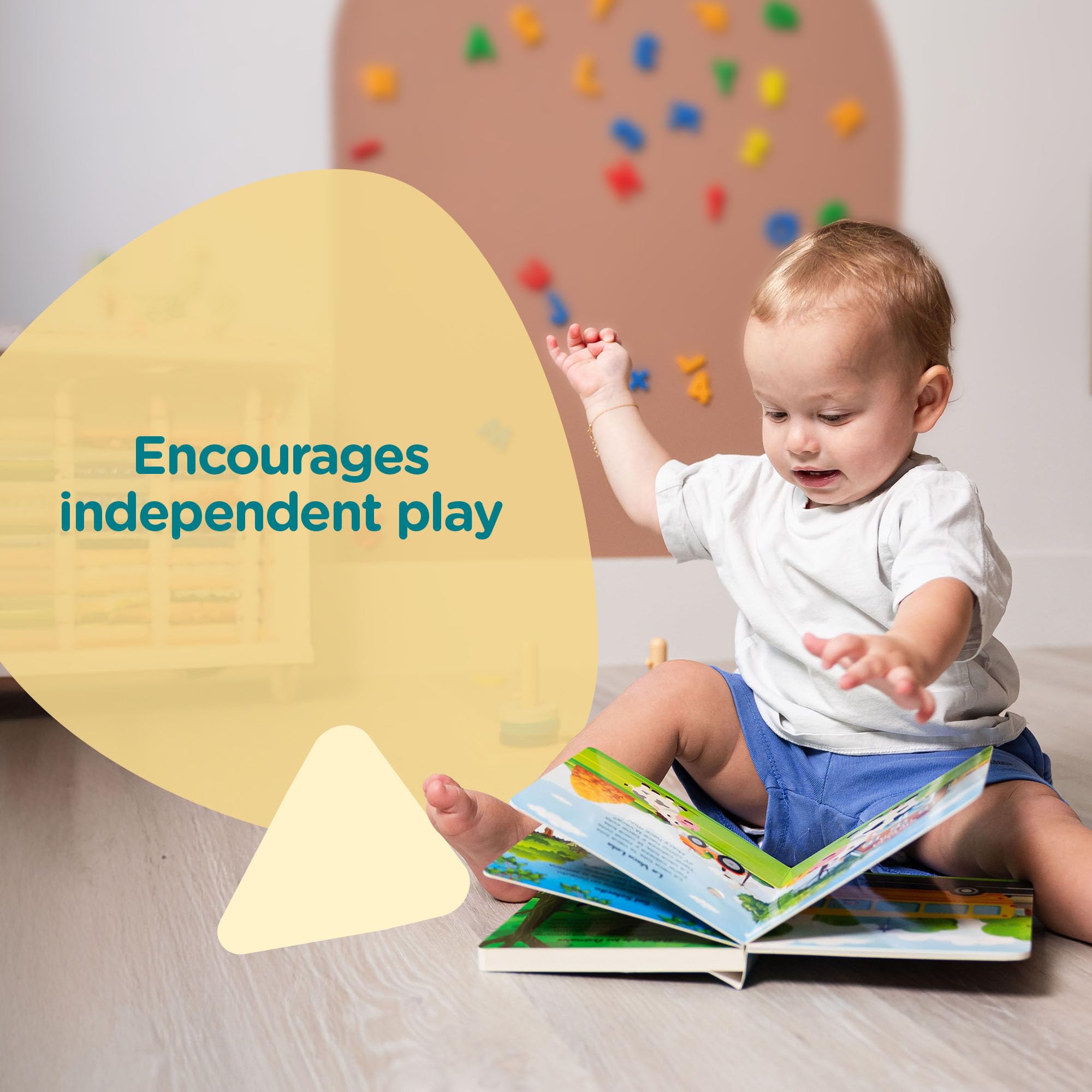 Aprende Peque toddler dance visual encourages movement and music enjoyment.