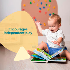 Aprende Peque toddler dance visual encourages movement and music enjoyment.