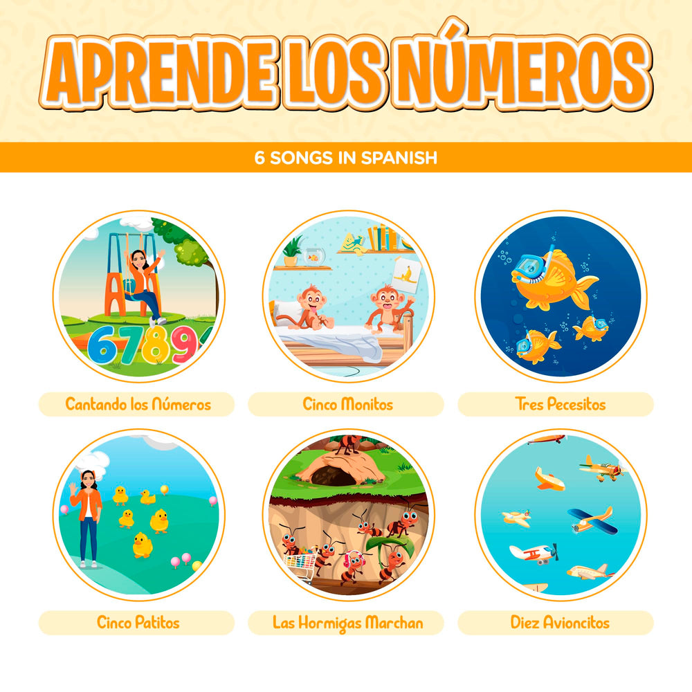 Aprende Peque On/Off switch and replaceable batteries support long-lasting use at home