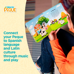 Aprende Peque sound buttons closeup highlight durable, kid-friendly interaction.