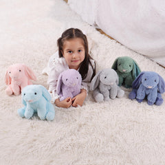 Apricot Lamb baby-safe plush bunny designed for newborns