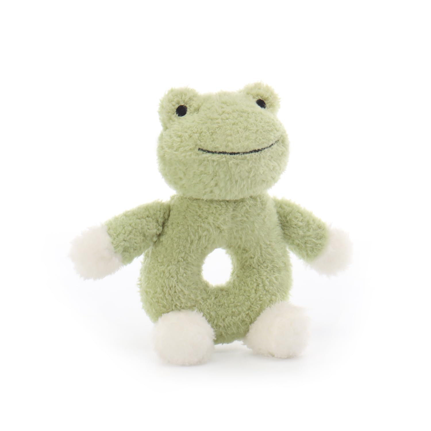 Apricot Lamb baby toy surface washable material makes cleaning quick and easy