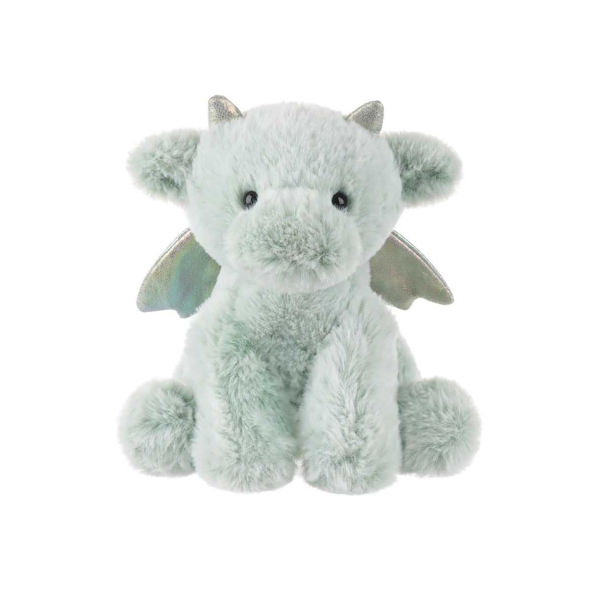 Apricot Lamb green dragon dinosaur plush, 8-inch cuddly toy for kids