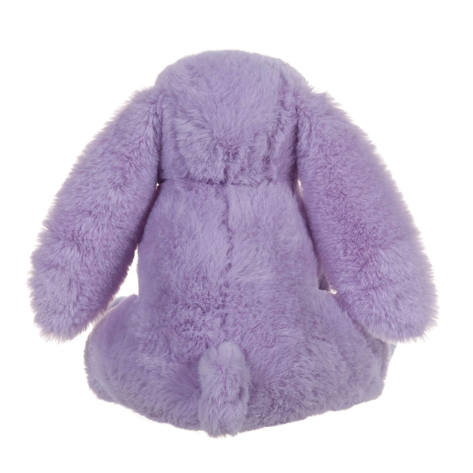 Apricot Lamb purple bunny in a nursery setting