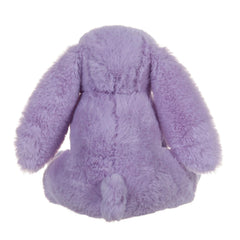 Apricot Lamb purple bunny in a nursery setting