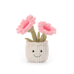 Apricot Lamb soft sunflower plant plush offers a cuddly decor accent for kids.