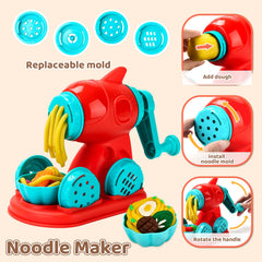 Aprilwolf dough set noodle maker sparks hands-on building