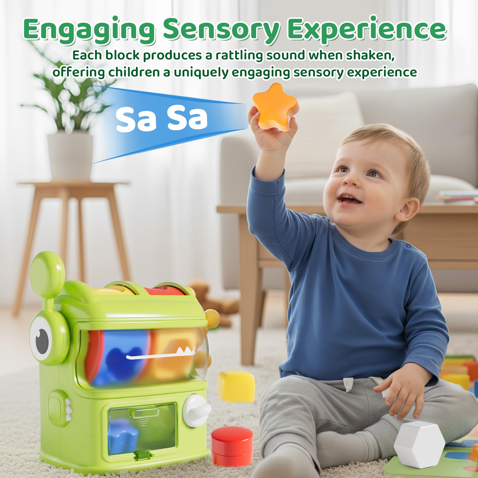 Aprilwolf color and shape recognition supports early learning moments