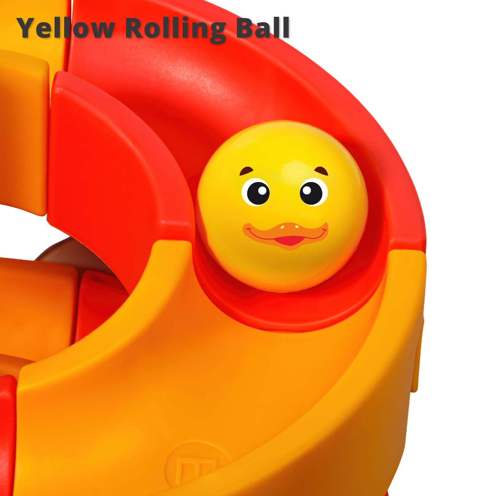 Aprilwolf Duck Slide yellow ducks and balls slide along designed tracks.