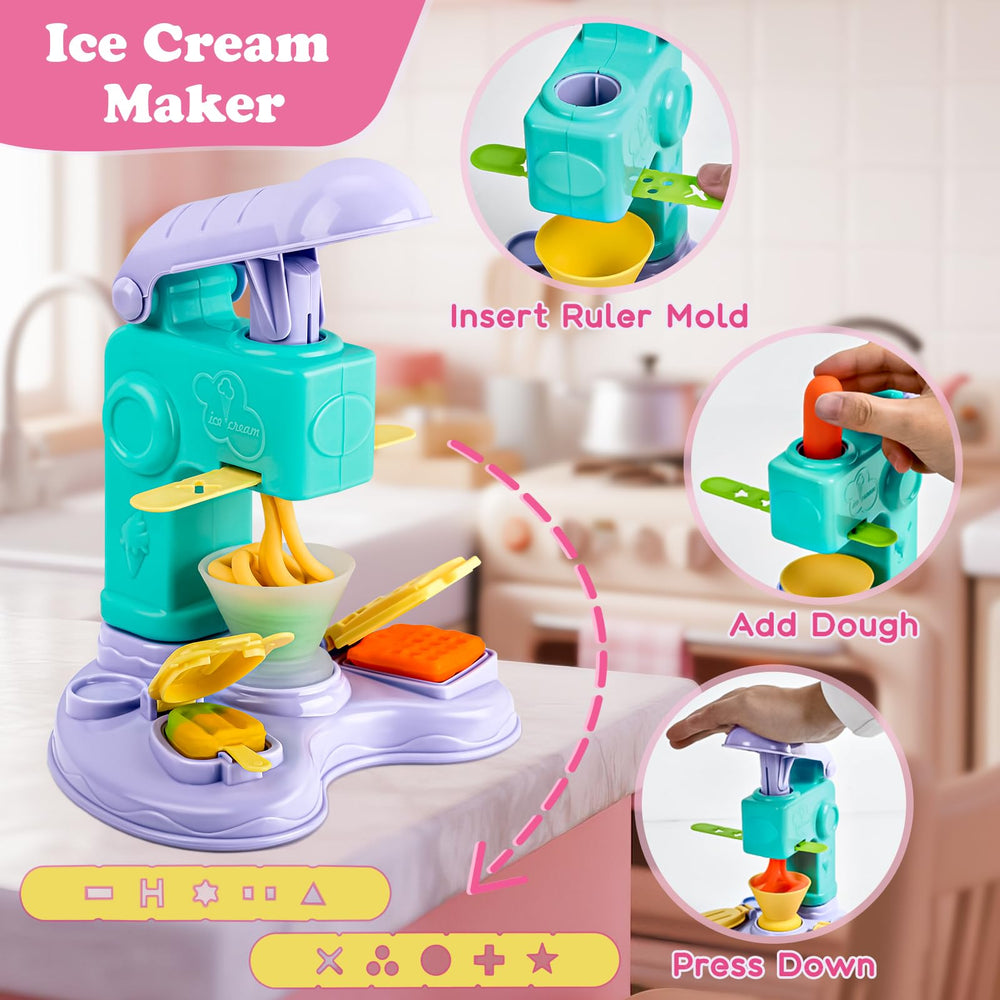Aprilwolf mooncake maker for colorful pretend pastries