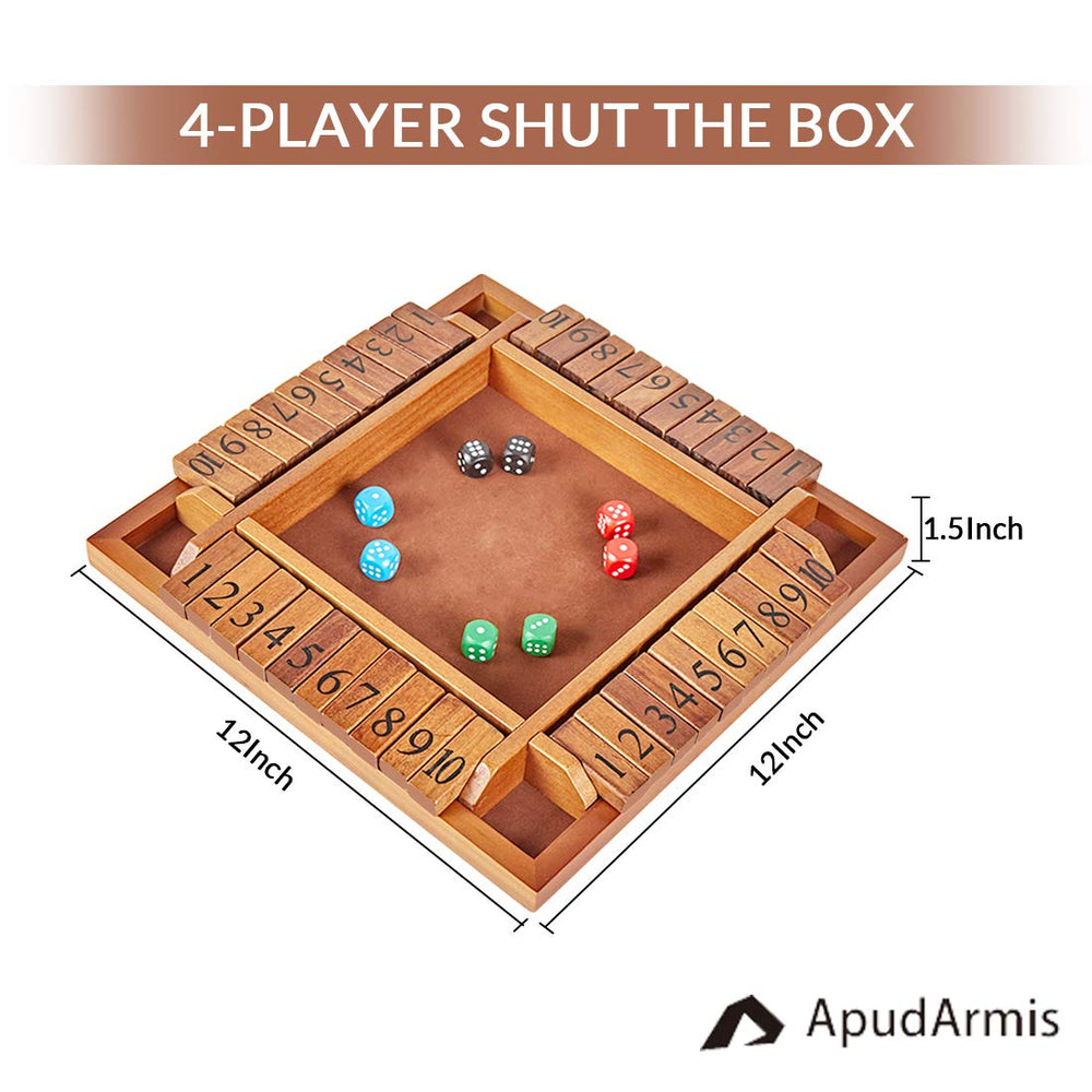 ApudArmis-dice-colors-on-wood—colorful dice rest on a warm pine surface.