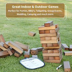 ApudArmis Family enjoying outdoor timber tower setup.