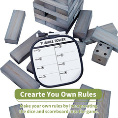 ApudArmis dice included for customizable rules and faster turns.
