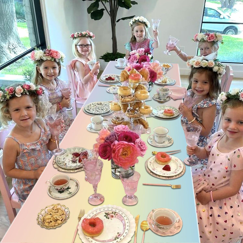 APUXXJUPA kid-friendly party setup with durable PE material