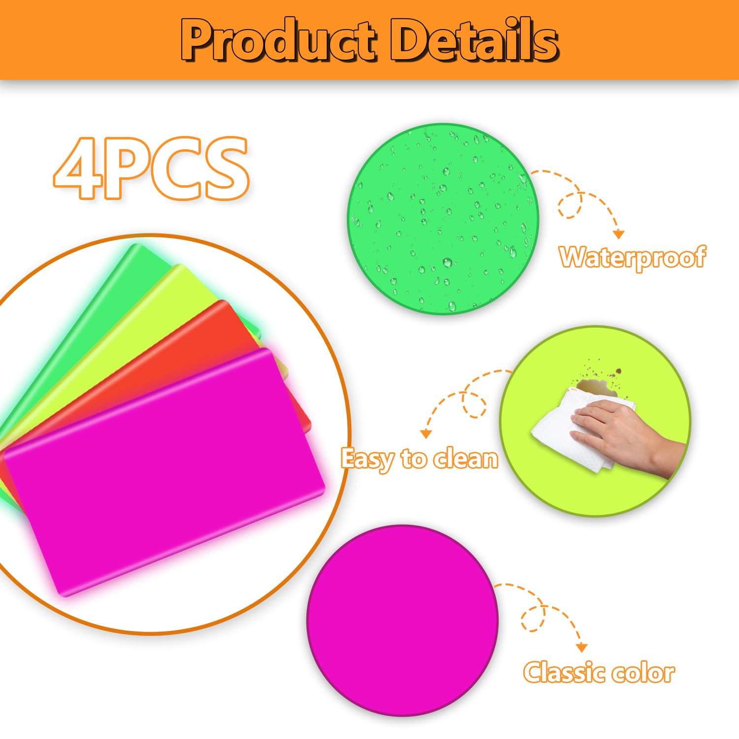 APUXXJUPA magenta glow tablecloth ambient glow for nocturnal party