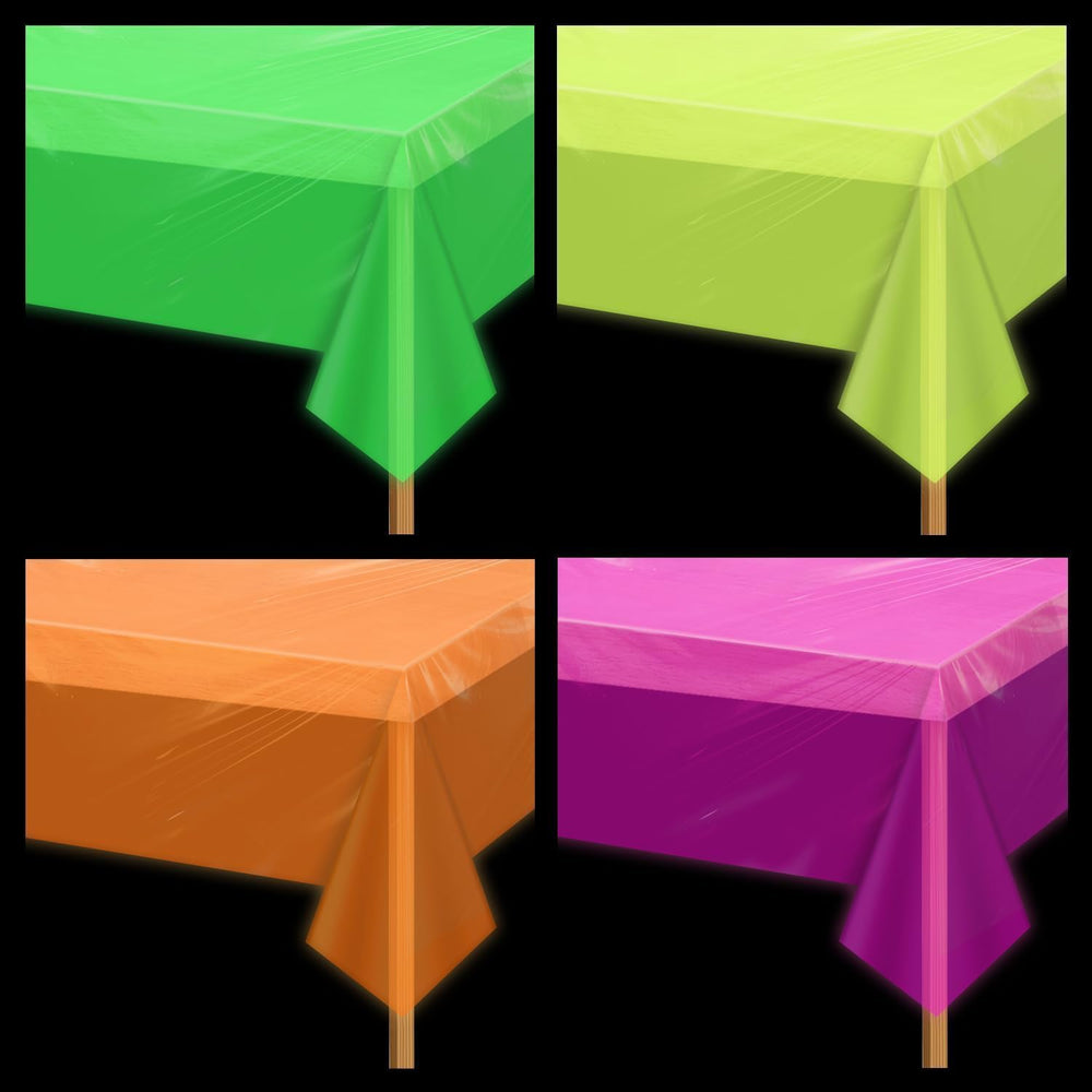 APUXXJUPA orange glow tablecloth glowing nicely for nighttime ambience and visibility