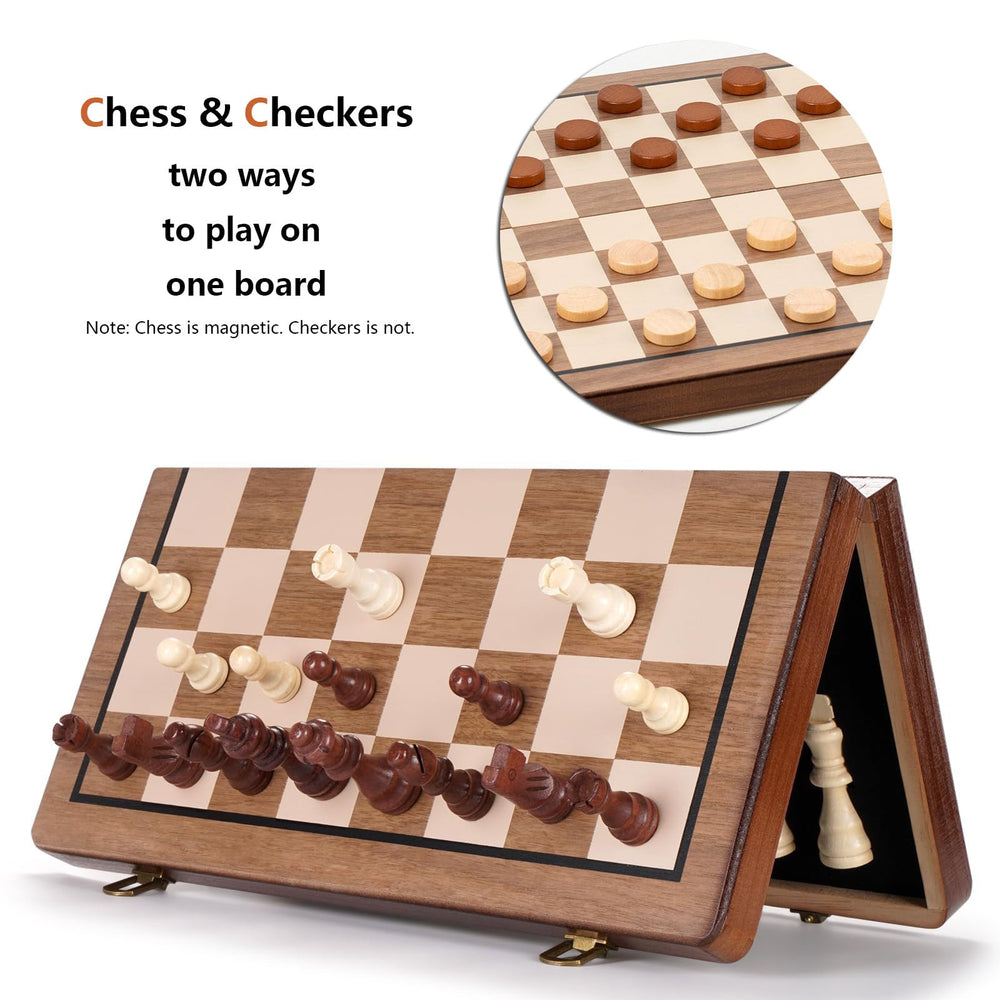 APYR AOMA large chess pieces enhance visibility and handling.