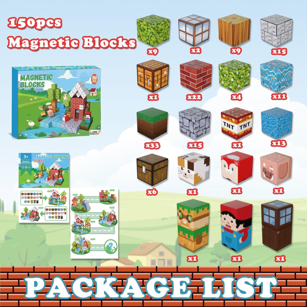 APYR AOMA magnets connect on all sides for sturdy, frustration-free constructions.