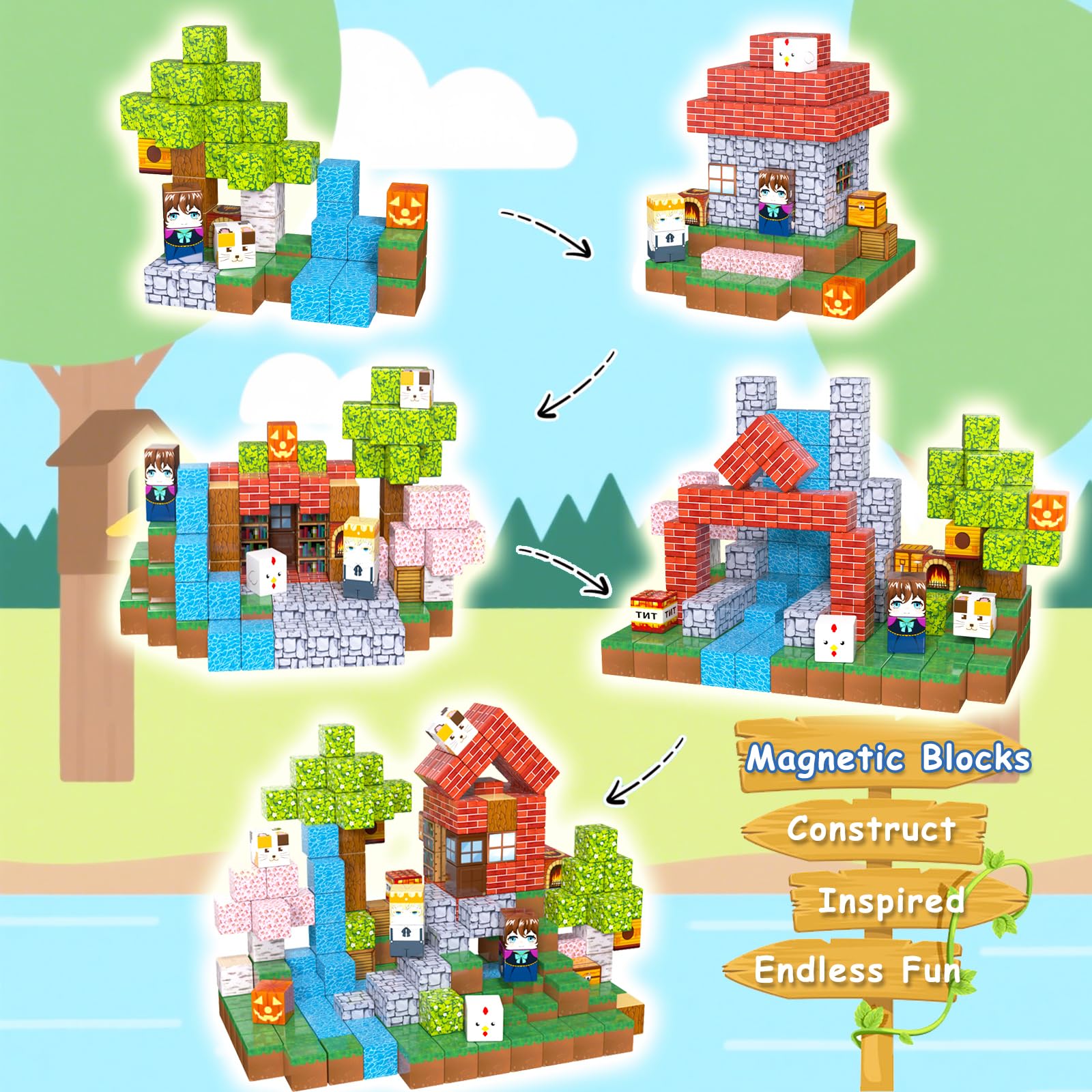 APYR AOMA open-ended play sparks design, storytelling, and engineering exploration.