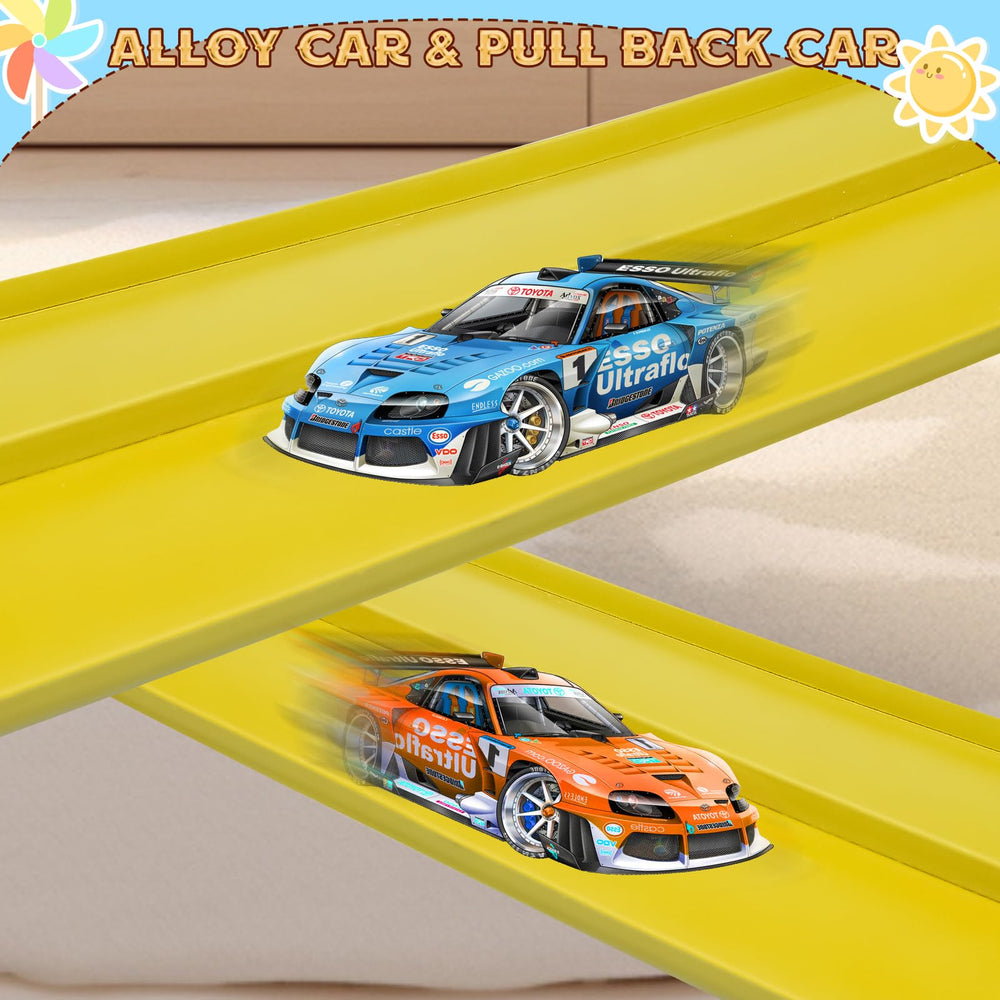 AQFR Flex Track imaginative play for kids ages 3 and up, with safe, flexible material.