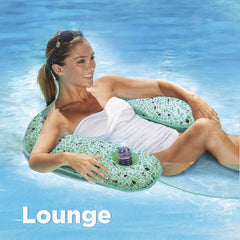 Aqua LEISURE Aqua Mosaic 3-in-1 drifter image for easy relaxation on the surface.