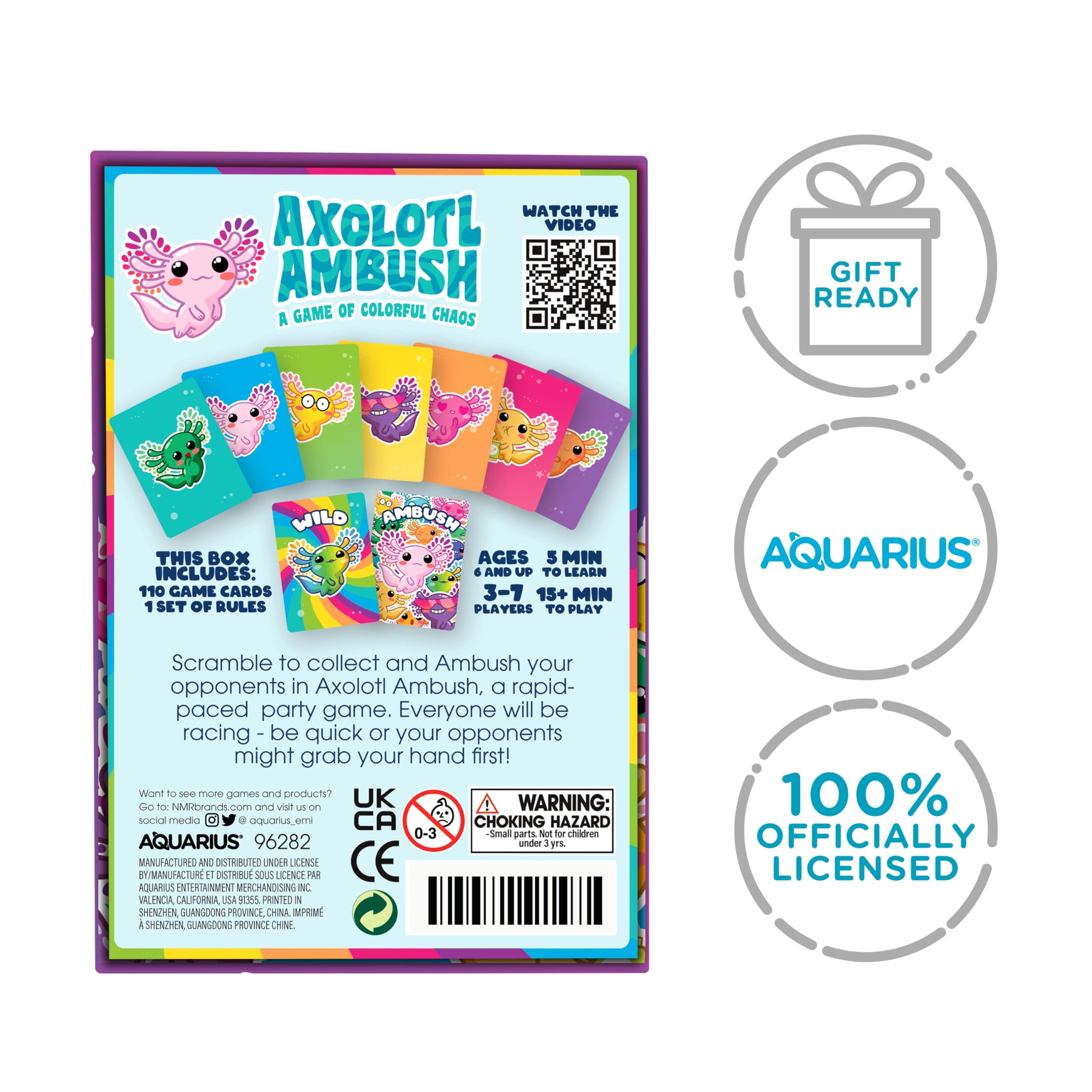 AQUARIUS Axolotl Ambush gift idea suitable for fans and celebrations