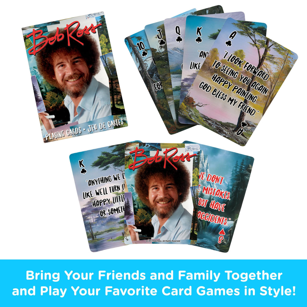 Aquarius Bob Ross Quotes card 02 featuring vibrant designs for gift ideas