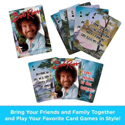 Aquarius Bob Ross Quotes card 02 featuring vibrant designs for gift ideas