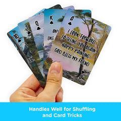 Aquarius Bob Ross Quotes card 04 multicolor visuals ideal for storytelling