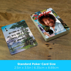 Aquarius Bob Ross Quotes card 05 includes uplifting quotes for casual play