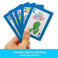 AQUARIUS Care Bears playing cards deck compact case keeps cards organized.