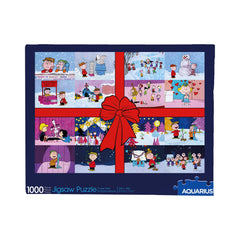 AQUARIUS Charlie Brown puzzle glare-free finish for easy viewing.