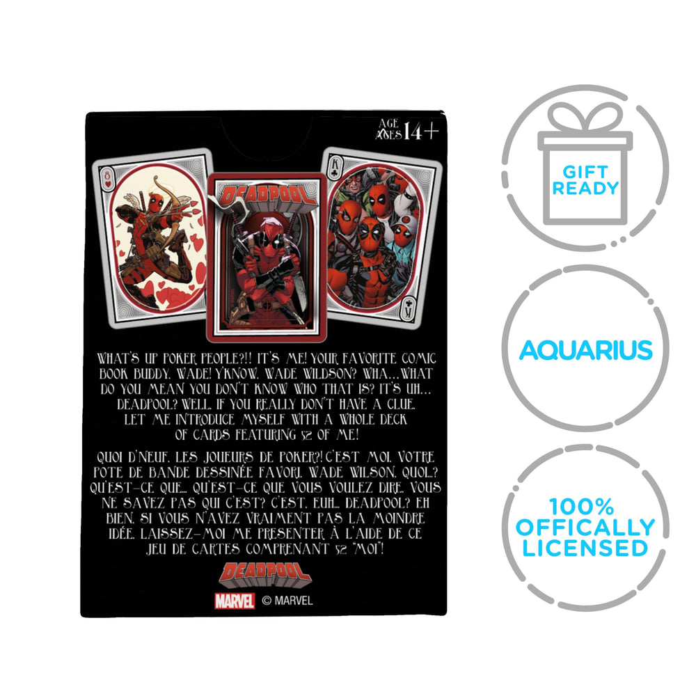 Aquarius Deadpool Nouveau gaming-night essential: adds unique Deadpool flair to any card game