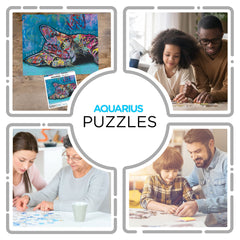 AQUARIUS glare-free paper puzzle reduces reflections during solving