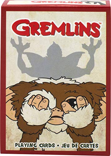 Aquarius Gremlins deck face art 01 highlights iconic gremlins for collectors.