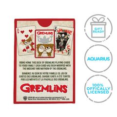 Aquarius Gremlins deck linen finish offers premium handling.